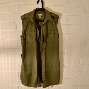 Malene Birger army green vest